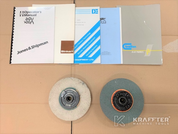 Accessoires, équipements et manuels d'utilisation JONES & SHIPMAN 540 X 20689-959