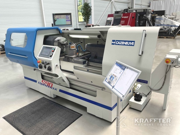 Machines industrielles pour le tournage Tour CNC par apprentissage CAZENEUVE Optimax 590 20690-020