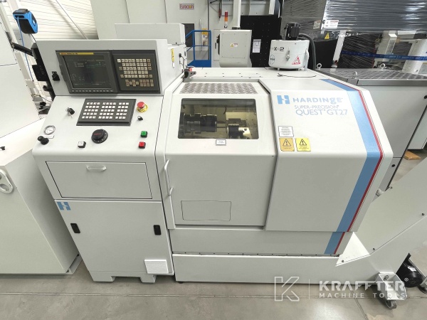 Tour à commande numérique HARDINGE Super Precision GT 27 SP 90087 Machines outils d'occasion