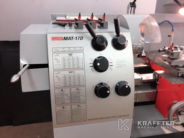 Tour 2 axes à vendre EMCO EMCOMAT 17D (907) Machines outils d'occasion | Kraffter