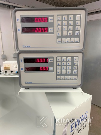 Écran de visualisation des axes EWAG RS 15 20689-979