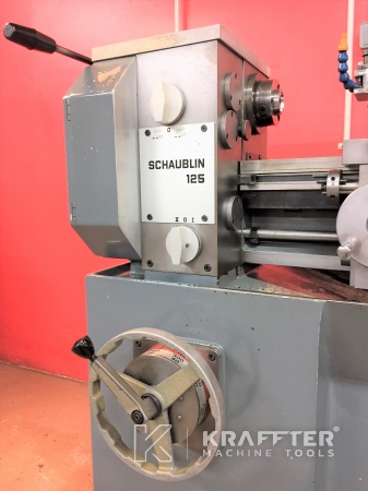 Machines industrielles pour le tournage - tour SCHAUBLIN 125 B (885) Machines outils d'occasion