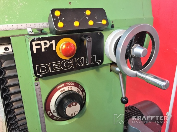 Fraiseuse pour mécanique de précision DECKEL FP1 (901) Machines outils d'occasion | Kraffter 