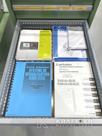 Manuels d'utilisation pour Tour conventionnel COLCHESTER MASTER VS 3250 20690-022