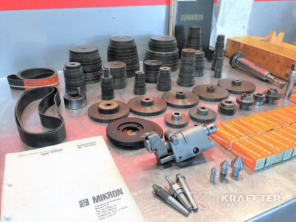 Accessoires, équipements et manuels d'utilisation MIKRON 102.05 MPS 20689-876