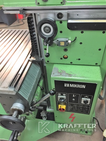Machine-outil pour le fraisage MIKRON WF 3 SA 20689-909