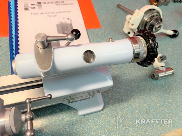 Tour conventionnel SCHAUBLIN 70-CF 20689-949 , KRAFFTER vendeur de machines outils d'occasion