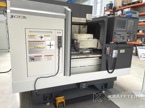 Rectifieuse cylindrique CNC numérique d'occasion OKUMA GP-26T II 20690-023 chez Kraffter vendeur de machines outils