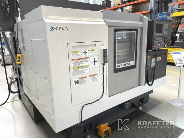 Rectifieuse cylindrique CNC de precision de seconde main OKUMA GP-26T II 20690-023 Machine outil d'occasion
