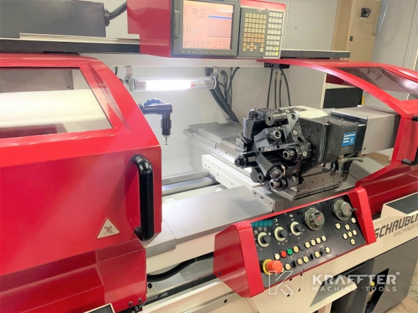 Usinage de précision avec Tour CNC d'occasion SCHAUBLIN 180 CNC R-TM A2-5 20689-958