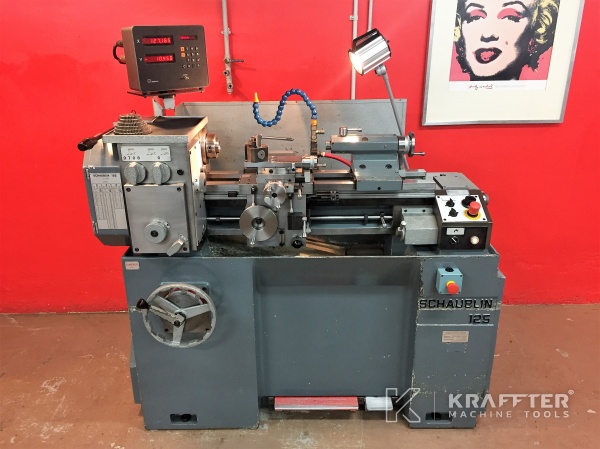 Tour conventionnel - SCHAUBLIN 125 C  - 20689-895