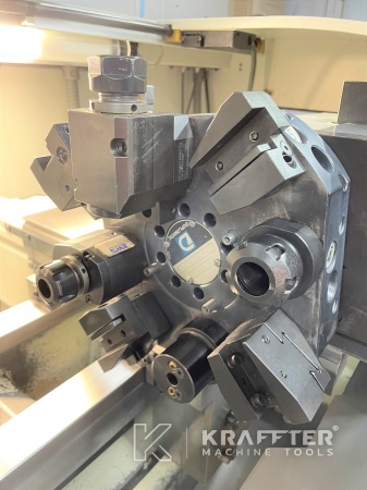Tour CNC par apprentissage à métaux pour mécanique de précision SCHAUBLIN 125 R-TM 20689-981