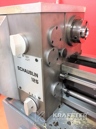 Tour à métaux conventionnel SCHAUBLIN 125 B (885) Machines outils d'occasion | Kraffter