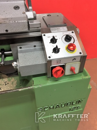 Machines industrielles pour le tournage - tour SCHAUBLIN 125 C (897) Machines outils d'occasion