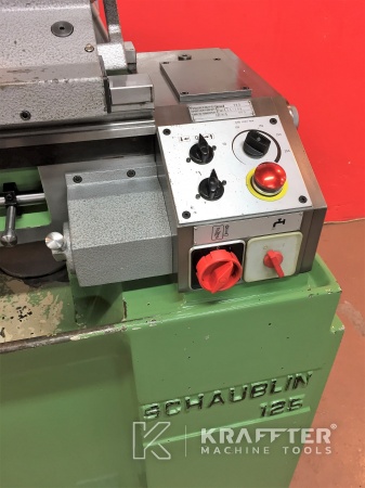 Tour conventionnel SCHAUBLIN 125 C 20689-897 Machines outils d'occasion