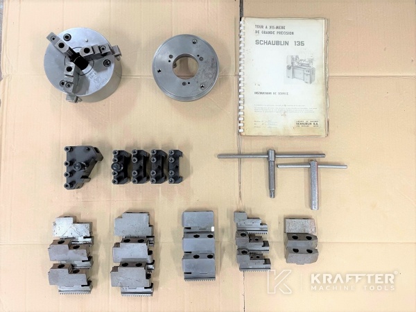 Accessoires, équipements et manuels d'utilisation SCHAUBLIN 135 20689-978