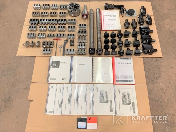Accessoires, équipements et manuels d'utilisation SCHAUBLIN 180 CNC R-TM A2-5 20689-958