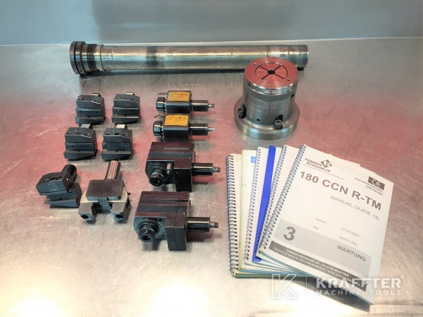 Accessoires, équipements et manuels d'utilisation SCHAUBLIN 180 CCN R-TM 20689-916