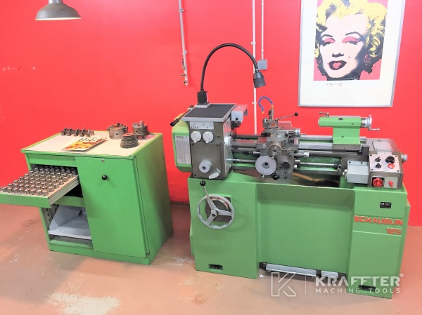 Tour conventionnel - SCHAUBLIN 125 C  - 20689-875