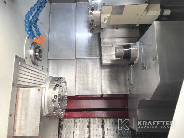 Tour CNC avec 2 tourelles et 2 broches BOLEY BE 42 90063