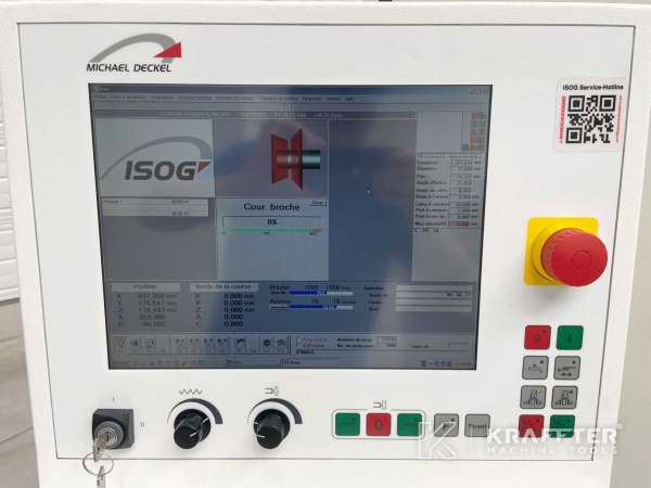 Commande numérique (CNC et cn) ISOG Fortis 20689-989