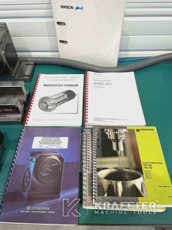 Manuels d'utilisation pour Centre d’usinage MIKRON HSM 800 20690-041