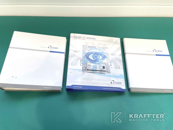 Manuels d'utilisation pour Rectifieuse cylindrique CNC STUDER Favorit CNC 20690-016